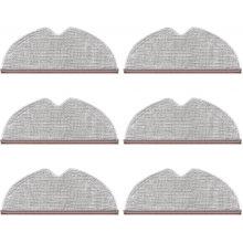Lot de 6 chiffons de nettoyage compatibles avec Xiaomi Roborock S5, S50, S51, S55, S6, S6 Maxv et S5 Max_Cadeau spécial