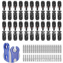 Mc4 Photovoltaic Plug And Socket - compatible Without Wrench 44 Pairs-subaoe_Special Gift