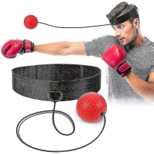 Palline da allenamento per riflessi di boxe, palla da pugilato con fascia regolabile_Regalo speciale