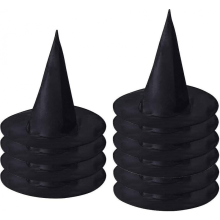 Confezione da 10 cappelli da strega neri per feste di Halloween Hte Kostm Zubehr Kostm-subaoe_Regalo speciale