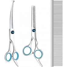 Professional Dog Grooming Scissors With Safety Round Tips,pet Grooming Scissors Thinning Cutting Shears For Dogs And Cats_Special Gift