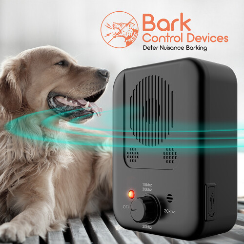 Ultrasonic Pet Anti-barking Device Dog Bark Control Stop Repeller Silencer Training Tool_Special Gift