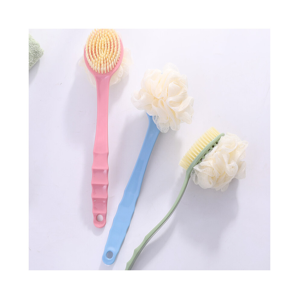 3pcs Bath Brush Long Handle Soft Bristle Bath Brush Long Handle Bath Brush Scrub Back_Special Gift