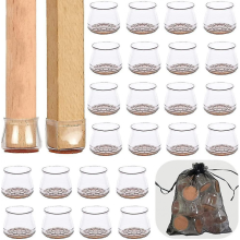 Chair Leg Protectors,chair Leg Floor Protectors, 24 Pcs Silicone_Special Gift