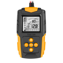 Testeur de batterie 12V/24V pour voiture, camion, moto, SUV, bateau et plus encore - Outil de test et analyseur numérique LCD - Cadeau spécial