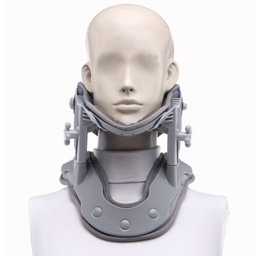 Neck Traction Device For Adjustable Spinal Alignment In Households_Special Gift 1