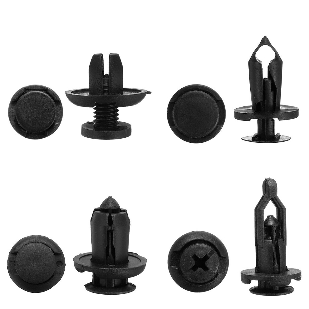 40Pcs Push Pin Rivet Bumper Fender Retainer Fastener Bumper Mud Flaps Clip Kit_special Gift 6902344724724