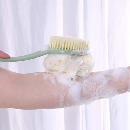 3pcs Bath Brush Long Handle Soft Bristle Bath Brush Long Handle Bath Brush Scrub Back_Special Gift 2