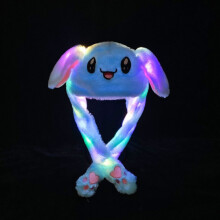 Chapeau lapin lumineux, pincez les oreilles pour activer les coussins lumineux, chapeau lapin tendance, cadeau spécial Pâques