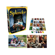 Game Board Splendor Full English Version Box Interaction Cards Party Home For