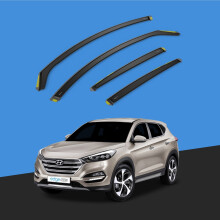 HYUNDAI TUCSON MK3 20152020 5 Door SUV Wind Deflectors 4pc Tinted