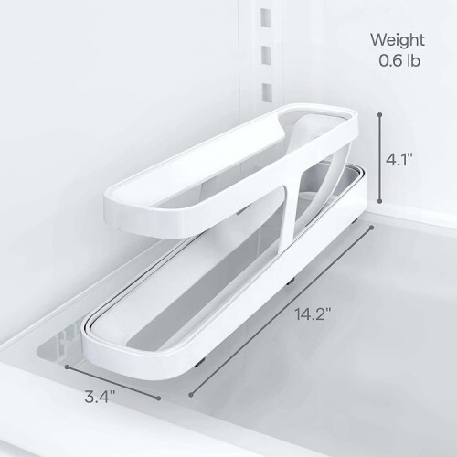 Automatic egg dispenser/egg sorter for home kitchens and refrigerators (white) 2