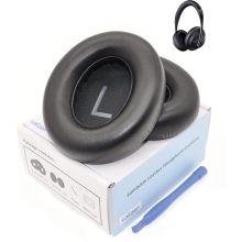 Lambskin Nc 700 Earpads Real Leather Ear Pads Cushions Sheepskin Replacement Cups compatible Bose Nc700 Noise Canceling Headphones (black)_Special Gi