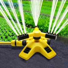 360 Rotating Sprinkler with Adjustable Arms - Efficient Lawn & Garden Irrigation, Large Area Coverage & Roof Cooling_Special Gift
