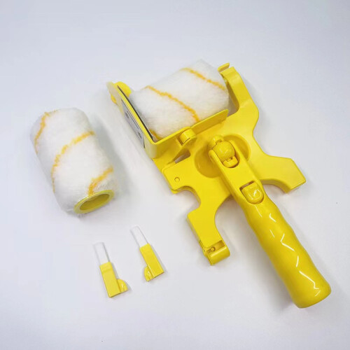 Paint Roller Roller Brush Portable Paint Rollers, Multifunctional Clean-cut Paint Edger Roller Brush Diy Tools, Wall Ceiling Painting_Special Gift