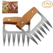 2PC Bear Claw Meat Grinder Tear Meat Tools Bear Claw BBQ Fork To Tear Meat Food Fork Points As Meat Barbecue Tools In The Kitchen Outdoor Camping Pic
