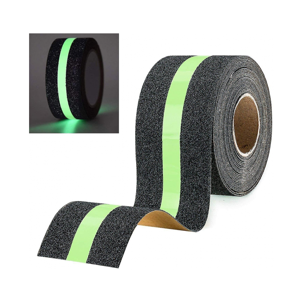 Anti Slip Grip Tape Glowing In Non Slip Adhesive Stair Treads, High Traction Safety Tape For Stairs Steps Decking Indoor & Outdoor, 5Cm*5M(Bejo Dark 6902344723048
