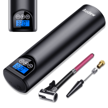 AUDEW 12V 150PSI Car Tire Air Pump Hand-held Portable Wireless LCD Display USB Charging Compressor compatible Bicycle Tires Balls Swimming Rings Toys