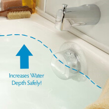 2pcs Transparent Bathtub Anti-Overflow Drain Plug Bathtub Floor Drain Anti-Flow Drain Block Floor Drain Can Be Used For Kitchen Floor Drain Bathroom_