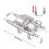 Pulling Aid Wire Puller Wire Threading Aid Tool Wire Threading Auxiliary Tool for Electrician Wire Pulling Tools Manual Metal Threading Artifact_Spec 2