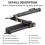 Woodworking Drawing Scribing Tool Multi-function Construction Pencil Scribe Tool_Special Gift 3