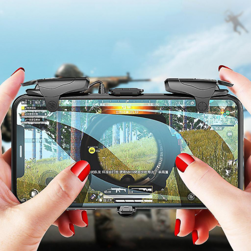 Pubg Mobile Controller Auto High Frequency Click Gaming Triggers compatible Cellphones_Special Gift 1