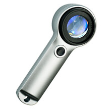 10pcs Handheld Magnifying Glass 30X Usb Charging for Reading Antiques Magnifier Glasses Uv- Light