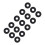 1000 Pcs O-Ring in Nitrile Rubber 6 X 2 mm 7