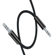 1.2m Full Length 3.5mm Stereo Sound Extension Cord With-Black