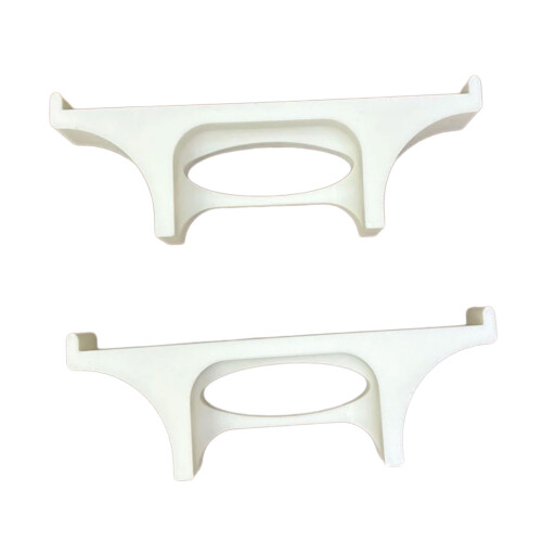 Soundbar Stand Risers With Plastic Construction For-White