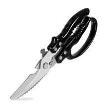 Heavy Duty Poultry Shears, Kitchen Shears with Slip Handle, Multi-Purpose for Meat Cutting Turkey Fish Vegetables