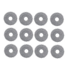 12 PCS Cleaning Rag for Qrevo 5AE / Qrevo C / Qrevo C Pro / Qrevo Curv 2 Pro Robot Vacuum