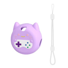 Étui en silicone améliorant la poignée de protection en-Violet
