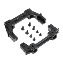 Kit de Montaje de Soporte Fijo de Viga de Marco Trasero Delantero de Aleación de Aluminio para Piezas de Automóvil RC Crawler Axial SCX10 II 90046