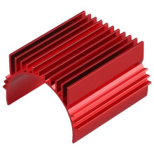 Dissipateur Thermique de Moteur RC en Aluminium 40-42 mm pour 4268 4274 4092 1515 1/8 1/10 / Buggy Truck RC Cars Motors Rouge