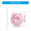 Coque en Silicone légère et mignonne, avec découpe précise-Rose 4