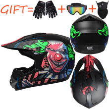 (O, M) Corrida de motocicleta bicicleta motocross capacete estrada sujeira novo off dirt downhill