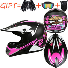 (B, M) Corrida de motocicleta bicicleta motocross capacete estrada sujeira novo off dirt downhill