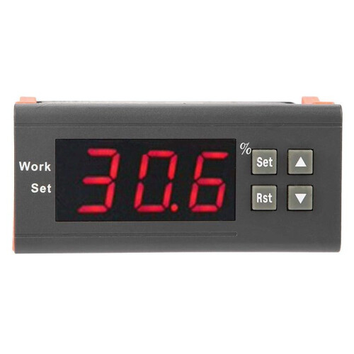 Humidity Controller SVWL-8040 220V LED Digital Air Humidity Control Meter with Temperature Sensor Probe 1%-99% RH