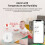 Zigbee Temperature and Humidity Sensor  Temperature Humidity Detector with for EWelink App Control 6