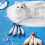 Interactief Flopping Fish Cats Toy 3 Motion-modellen Catmint 7