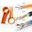6pcs Networking Cable Engineers Wire Straightener Untwist Tool for CAT7/CAT5/CAT6 Wire Separator Tool Quickly Easily 3