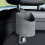Stilvoller Auto-Innenraum-Organizer aus Leder,-Grau 3