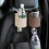 Stilvoller Auto-Innenraum-Organizer aus Leder,-Grau 7
