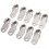 Stainless Steel Closet Rod Brackets (10 Pack) 1