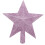 Christmas tree topper sparkle star 20 cm pink 1