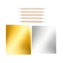 Paquet de gaufrage d'aluminium de 30x30cm pour la peinture et-B