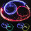 LED optický taneční bič, otočný o 360, 7 barev 4
