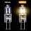 Bec halogen G4 10W 12V alb cald – pachet de 20 4