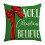 Capa de Almofada Outono com Estampa de Floco de Neve e Laço 45x45cm 2